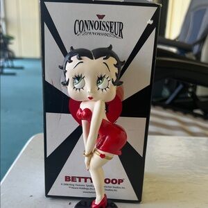 Betty Boop Red Ceramic Figurine.5.5